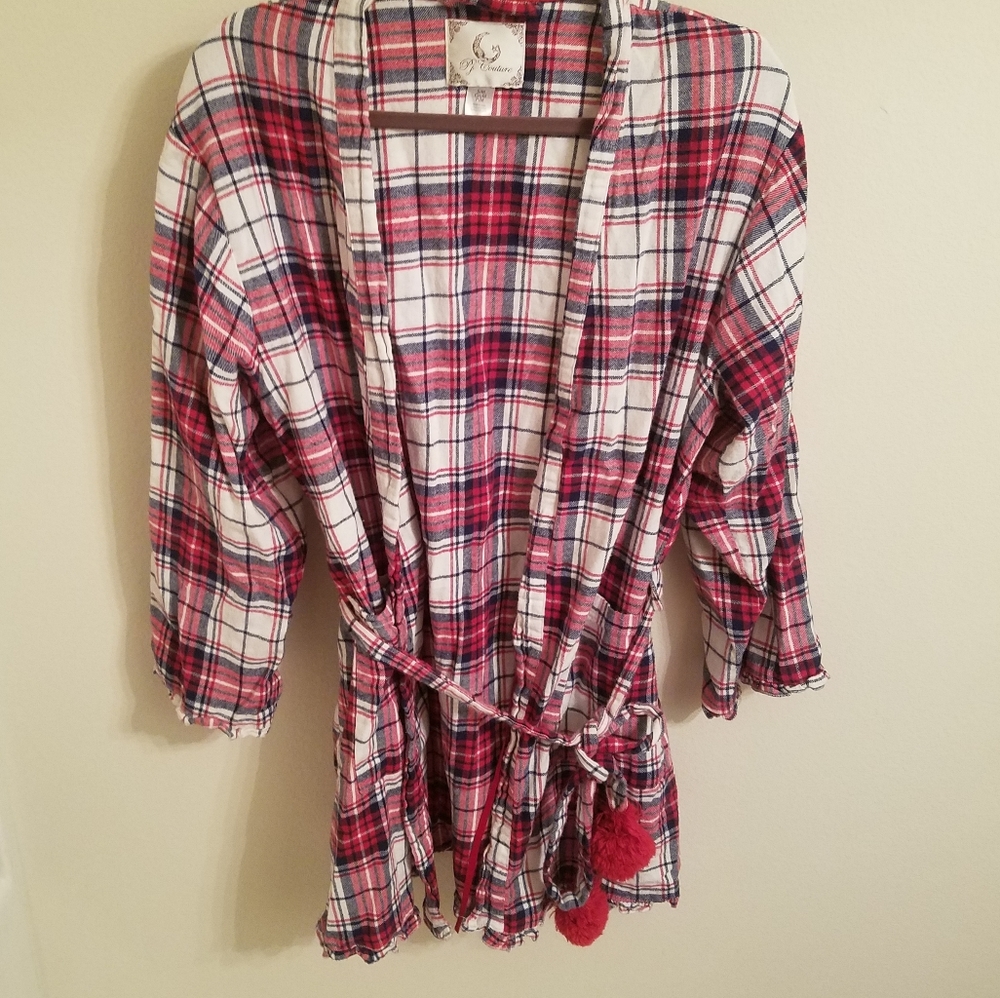 Plaid Robe